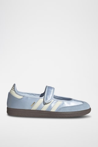 Baskets en nubuck Samba - Ciel