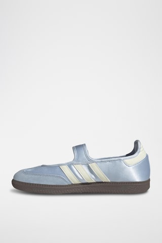 Baskets en nubuck Samba - Ciel