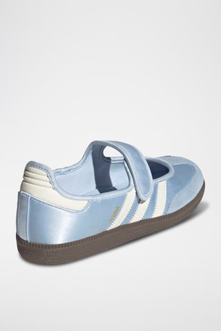 Baskets en nubuck Samba - Ciel