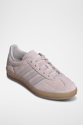 Baskets en nubuck Gazelle - Vieux rose