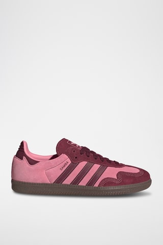Baskets en nubuck Samba - Rose