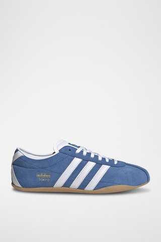 Zapatillas de piel Tokyo - Azul cobalto