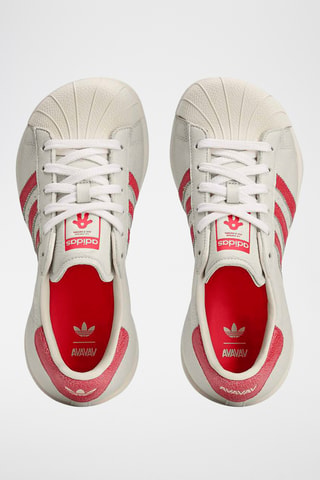 Zapatillas de piel Statement HZA - Blanco