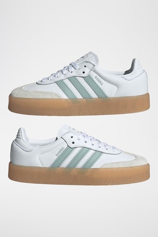 Baskets en cuir Samba - Blanc