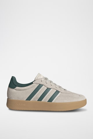 Zapatillas de nobuk T-Toe - Beige y verde