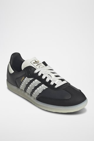 Baskets en cuir Samba - Noir