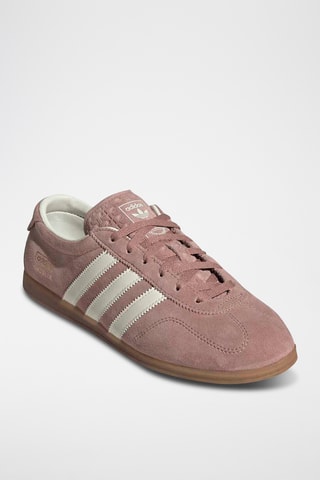 Baskets en nubuck Gazelle - Rose