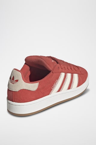 Baskets en nubuck Campus - Rouge