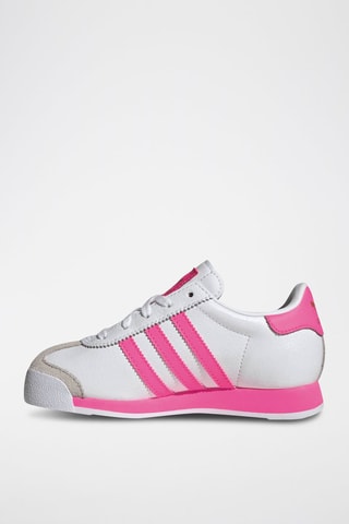 Chaussures de football en cuir Samoa - Blanc