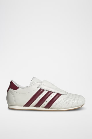 Chaussures de taekwondo en cuir - Blanc