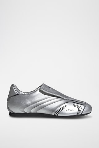 Chaussures de taekwondo en cuir F50 - Argenté