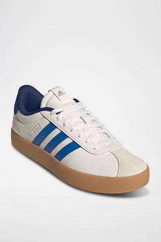 Chaussures de skateboard en cuir T-Toe - Blanc