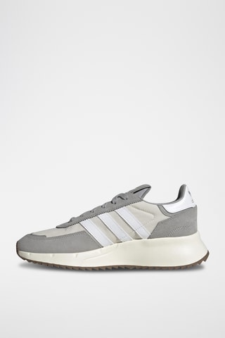 Zapatillas de running de piel 80S - Gris oscuro