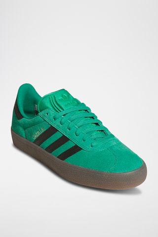 Chaussures de skateboard en cuir Classics - Vert