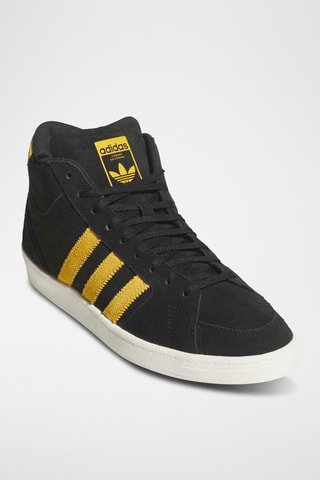Chaussures de skateboard en cuir FSBS - Noir