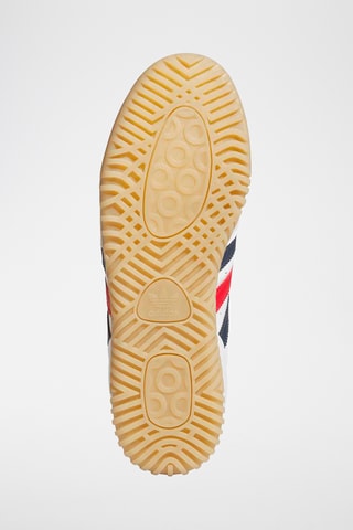 Chaussures de skateboard en cuir Signature - Blanc