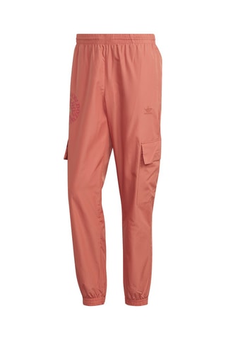 Pantalon cargo ample Ozworld - Rouge brique