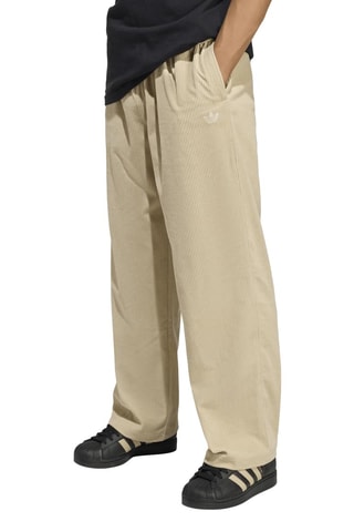Pantalon de survêtement oversize en velours Main Originals - Beige