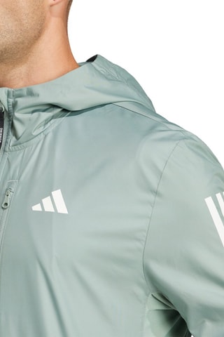 Veste de running à capuche - Gris