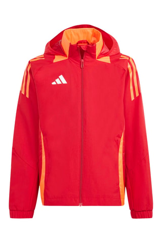 Veste de football à capuche Tiro - Rouge