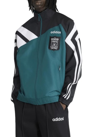 Veste de survêtement de football Liverpool FC - Vert et noir