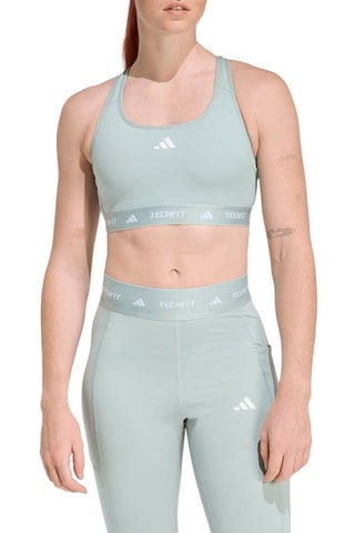 Brassière d’entraînement push-up Techfit - Vert d’eau