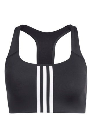 Brassière d’entraînement push-up Strength - Noir