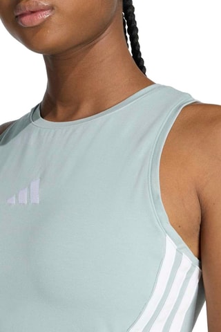 Crop top d’entraînement ampliforme Essentials - Vert d'eau