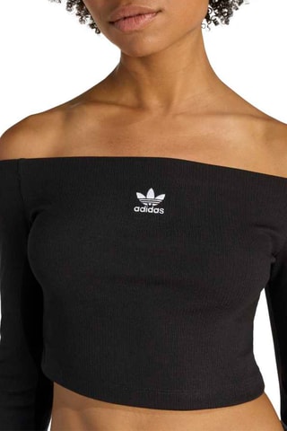 Crop top Classic Essentials - Noir