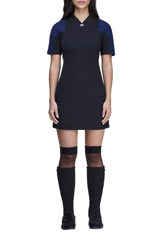 Robe t-shirt Statement Hza - Noir
