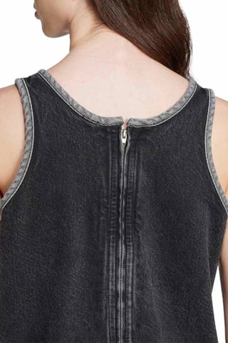 Robe droite en jean Wardrobe - Noir