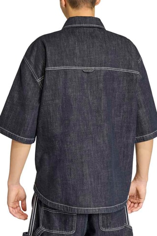 Chemise loose en jean Injection Pack - Bleu