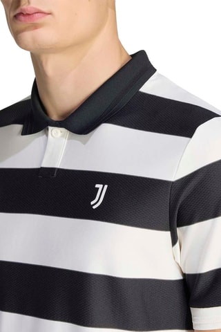 Polo de football Juventus FC - Noir et blanc