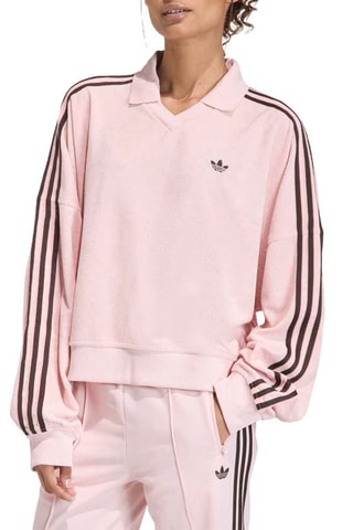 Polo oversize Main Originals - Rose clair