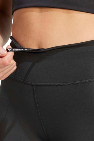 Legging 7/8 de running taille haute Own The Run Base - Noir