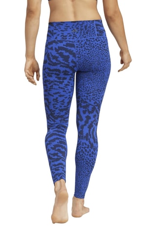Legging d’entraînement taille haute Motion - Bleu