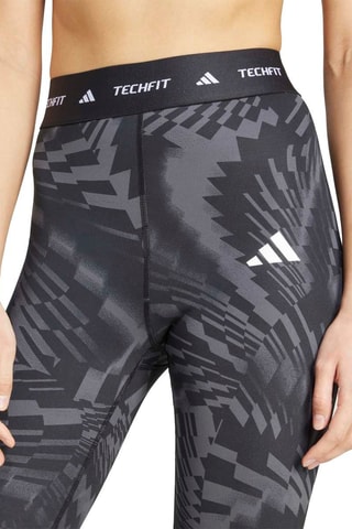 Legging d’entrainement taille haute Techfit - Noir