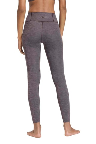 Legging d’entraînement 7/8 taille haute Motion - Marron