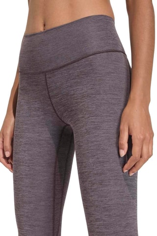 Legging d’entraînement 7/8 taille haute Motion - Marron