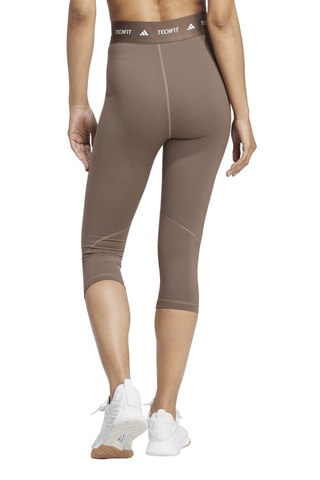 Legging d’entraînement taille haute Techfit - Marron
