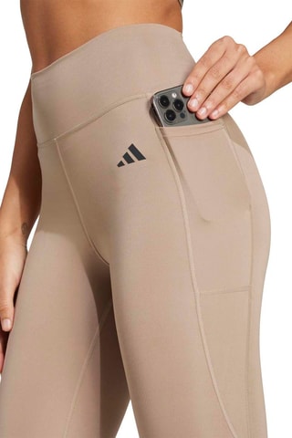 Legging d’entraînement taille haute Essentials - Marron