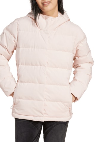 Doudoune à capuche Helionic - Rose poudré - Adidas