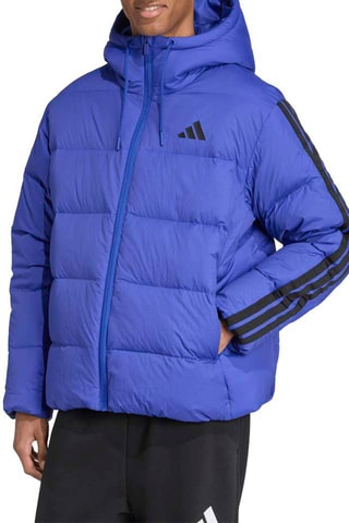 Doudoune à capuche Essentials - Bleu cobalt