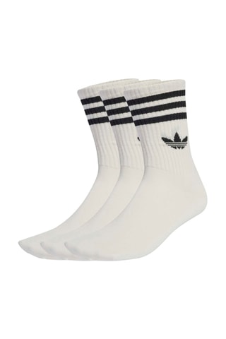 3 paires de chaussettes Adicolor - Blanc