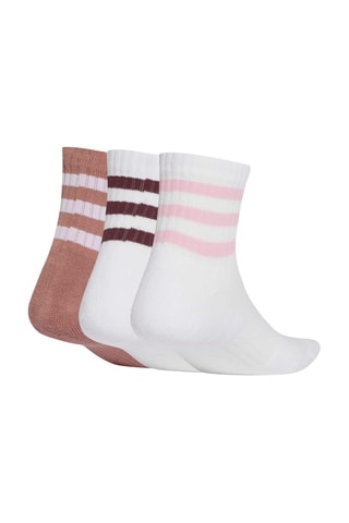 3 paires de chaussettes Essentials - Blanc et marron