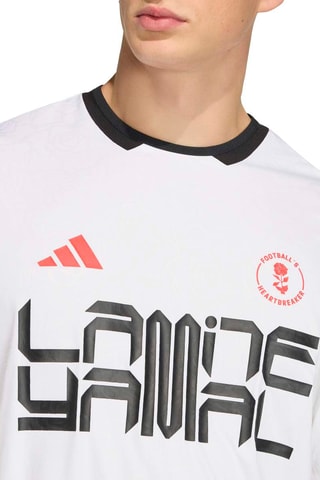 T-shirt de football loose Lamine Yamal - Blanc