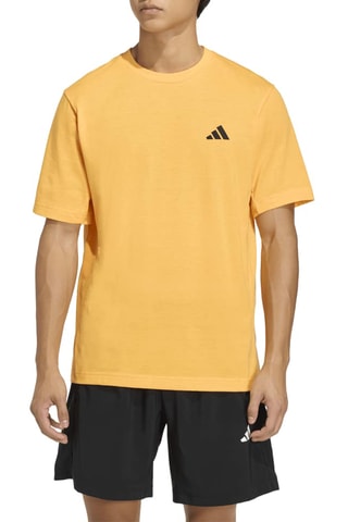 T-shirt d’entraînement regular Workout Essentials - Jaune