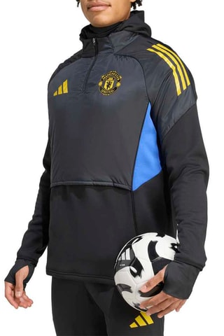 T-shirt de football regular Manchester United - Noir