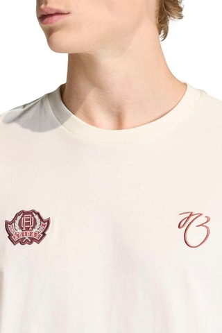 T-shirt de football loose Jude Bellingham Pitch Street - Ecru