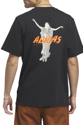 T-shirt regular de skateboard FSBS - Noir